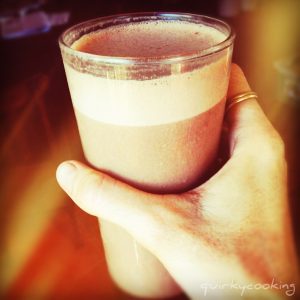 Chocolate (or Carob) Almond Smoothie - Quirky Cooking
