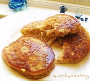 Apple-Oat Fritters - Quirky Cooking