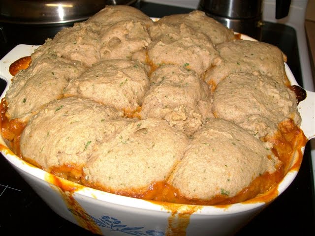 Sausage Casserole with Dumplings - Quirky Cooking