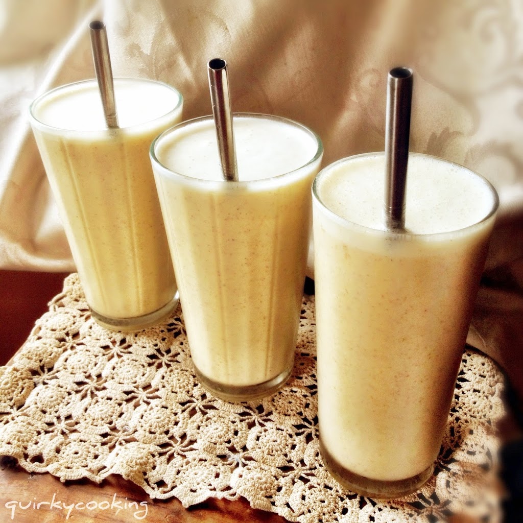 Banana Nut-Butter Protein Shake - Quirky Cooking