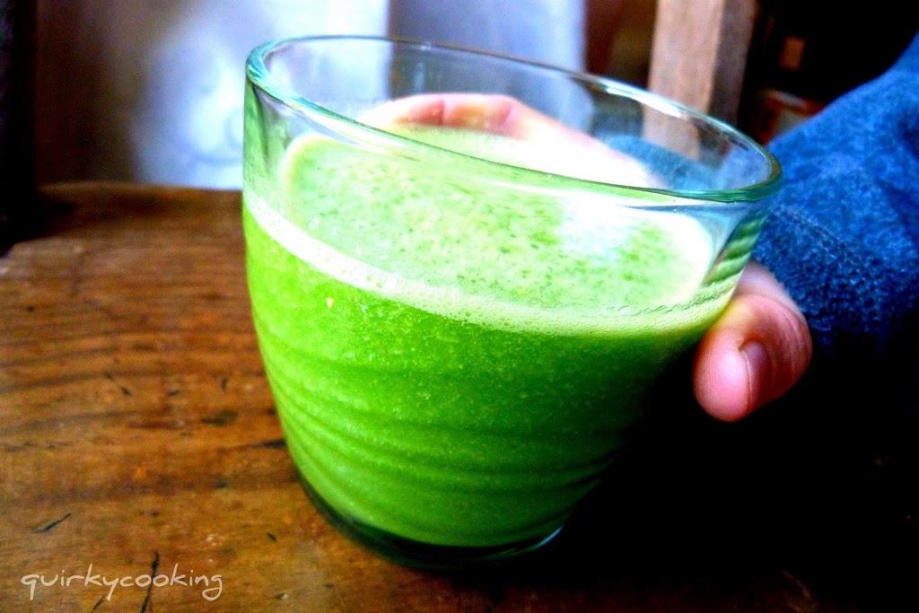 Shrek Juice & Juicing in the Thermomix - Quirky Cooking