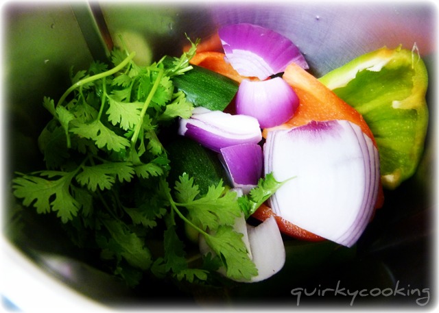 Tex-Mex Raw Corn Salad - Quirky Cooking
