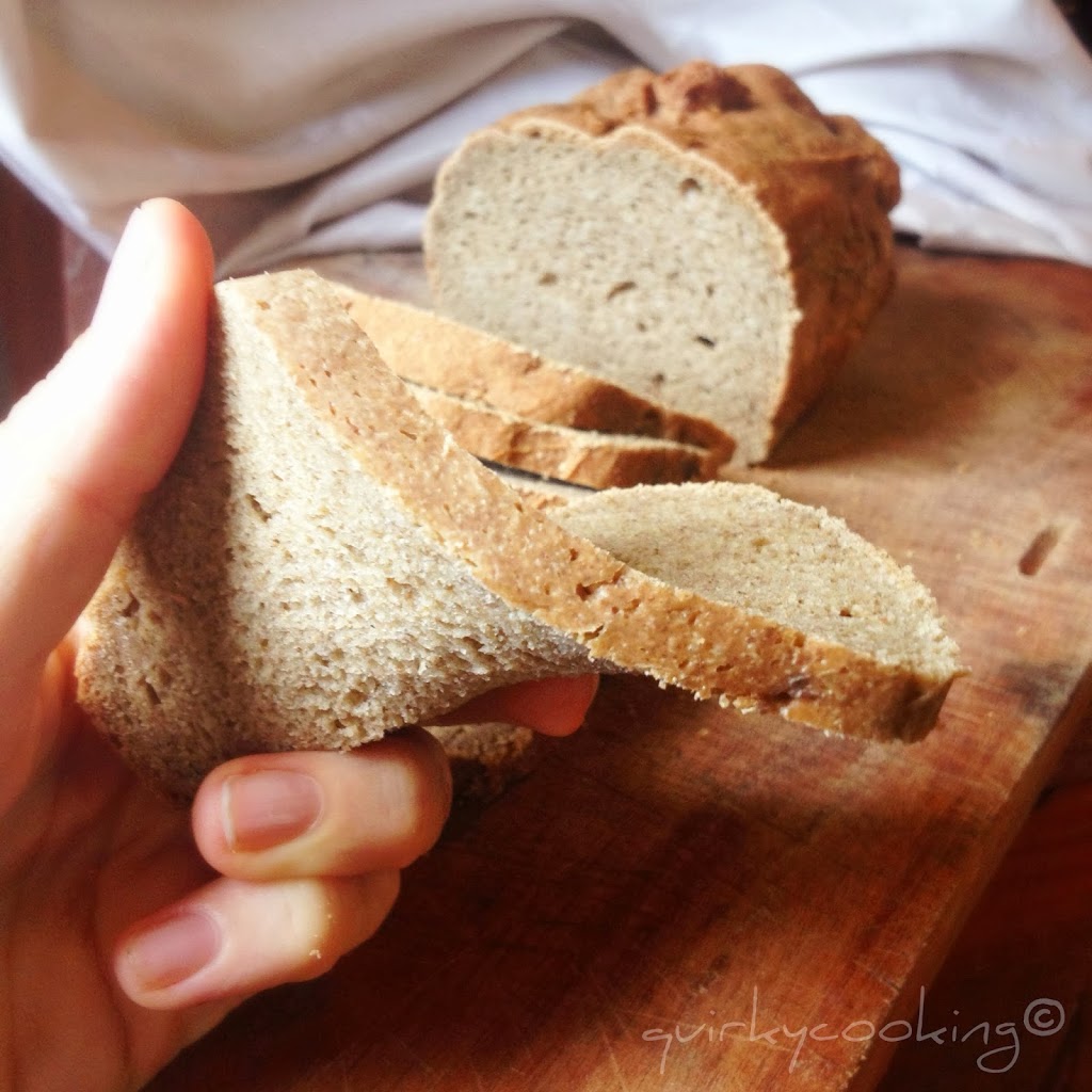 Chia Seed, Buckwheat & Quinoa Bread {egg free, gluten free & dairy free} - Quirky Cooking