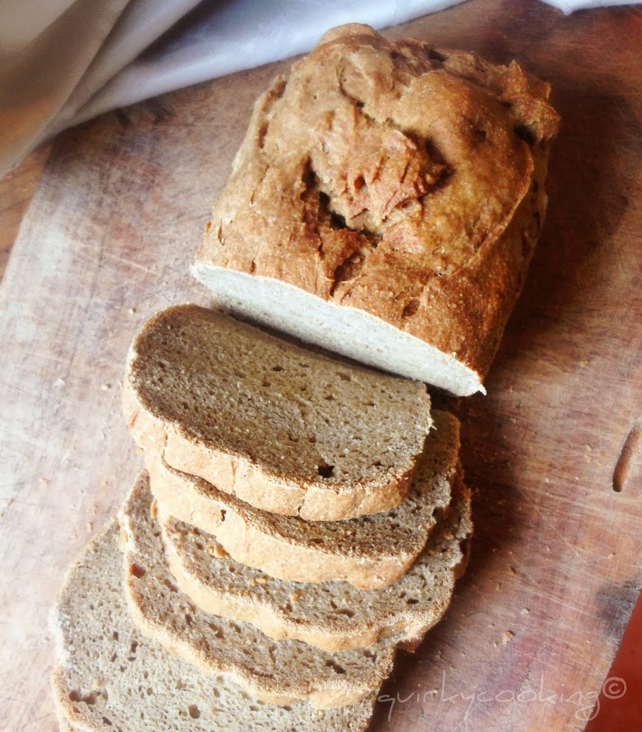 Chia Seed, Buckwheat & Quinoa Bread {egg free, gluten free & dairy free} - Quirky Cooking