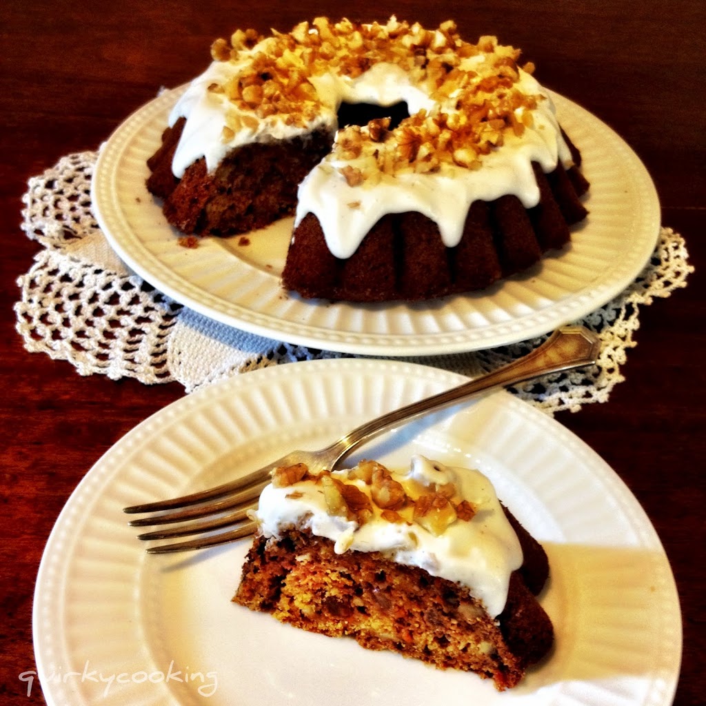 One Bowl Thermomix Carrot Cake (Gluten and Dairy Free) - Quirky Cooking