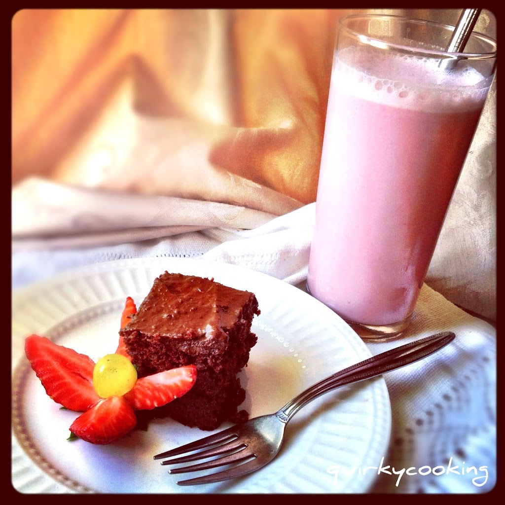 Strawberry Milk (dairy free) - Quirky Cooking