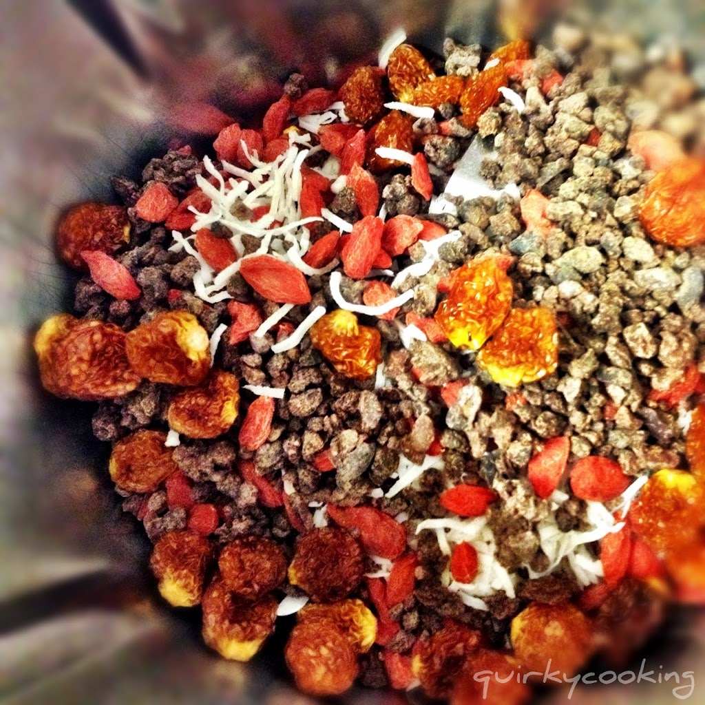 Superfood Trail Mix Clusters (Nut Free) - Quirky Cooking