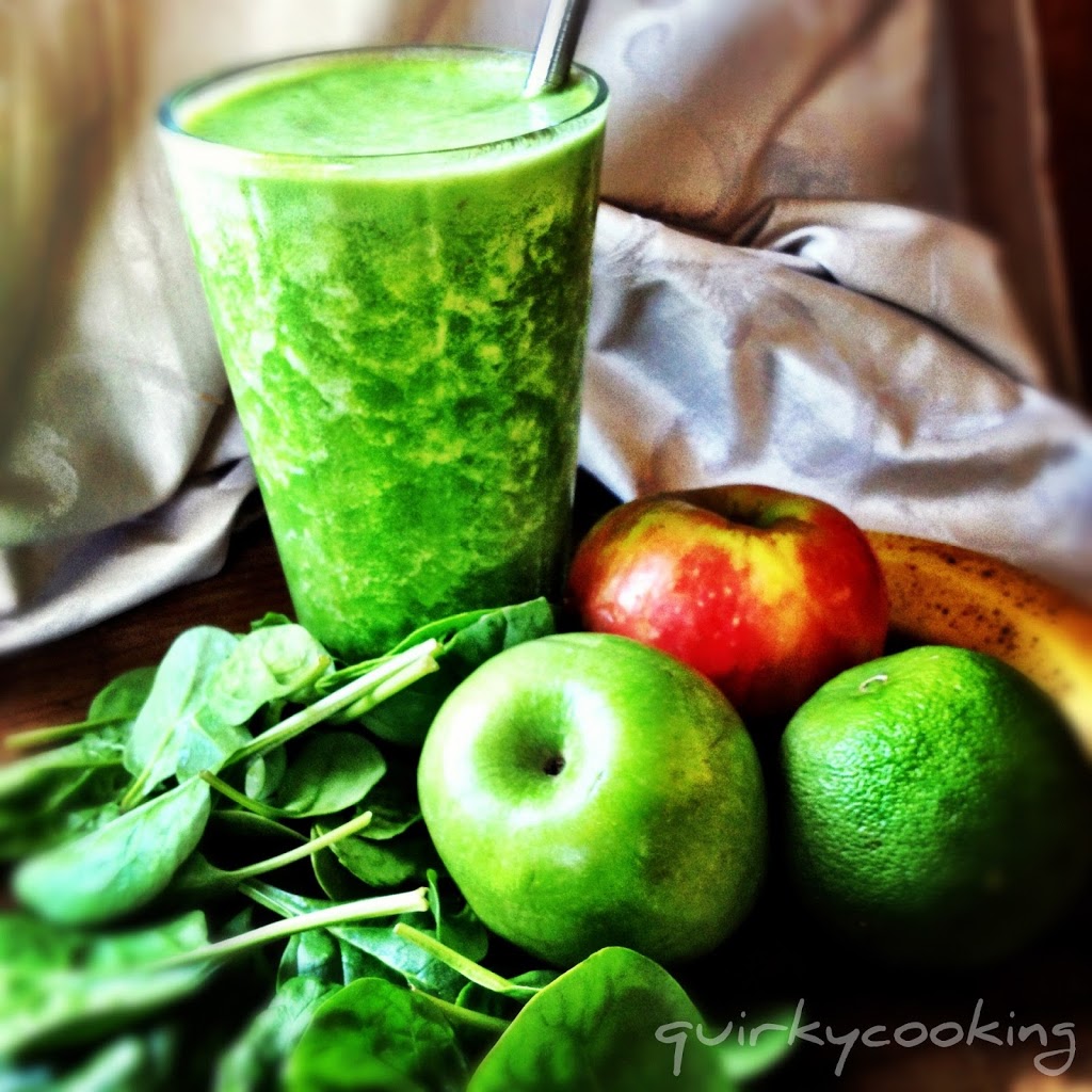 Green Smoothie - Quirky Cooking 