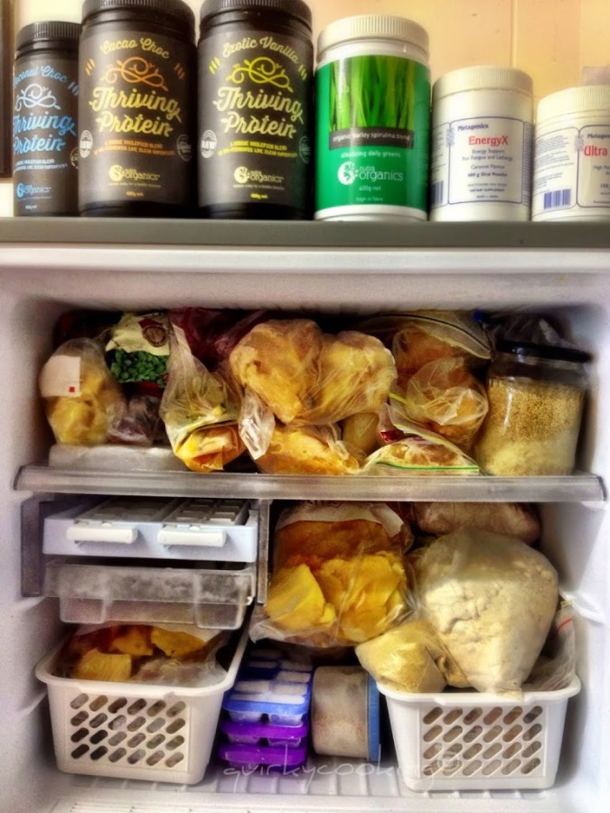 What's in My Fridge and Freezer? - Quirky Cooking