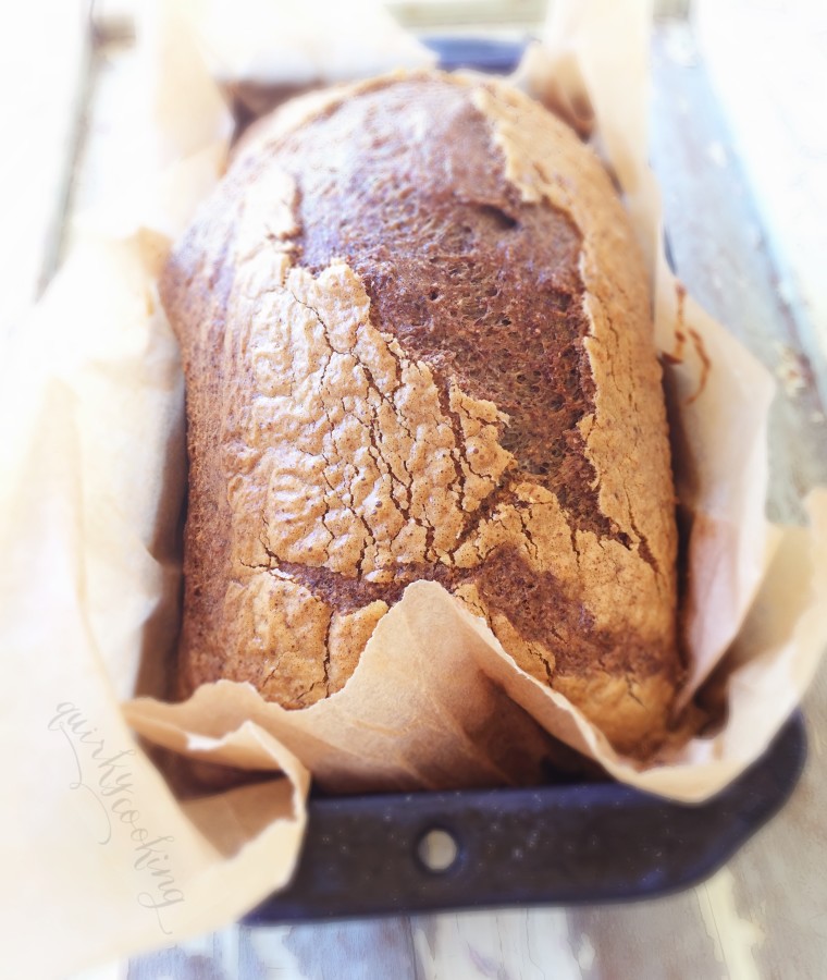 almond linseed paleo bread quirky cooking