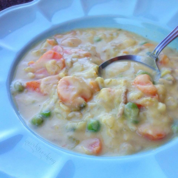 Quirky Cooking Creamy Bacon & Vegetable Soup