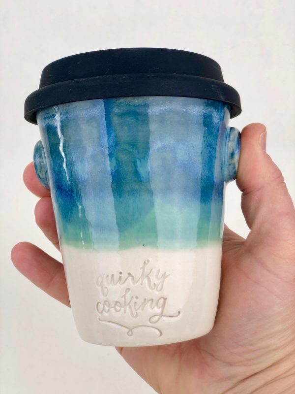 Quirky Cooking Ceramic Travel Cup