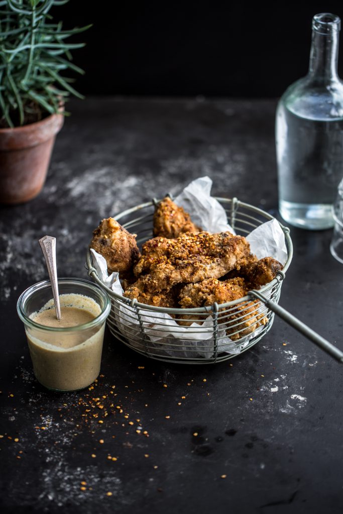 Grain-Free Fried Chicken with Buttermilk Gravy (GAPS version) | Quirky Cooking