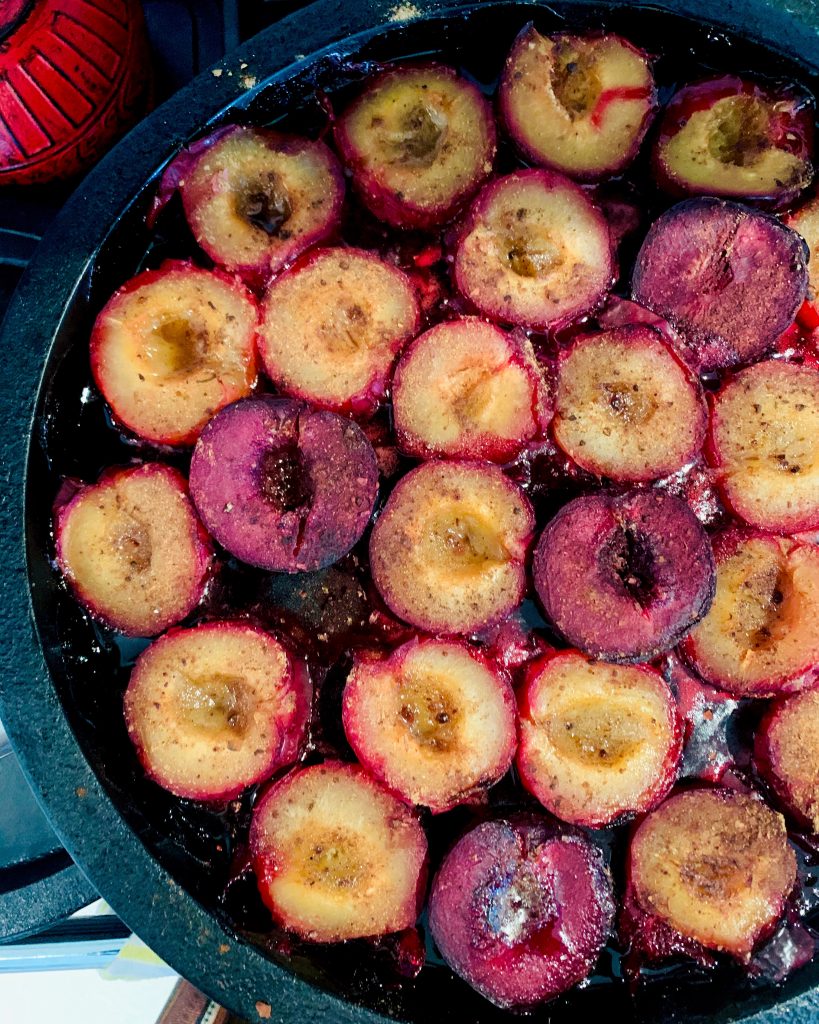 Roasted Plums, Quirky Cooking