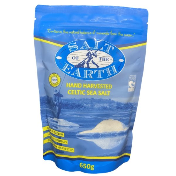Fine Celtic Sea Salt 650g, Quirky Cooking Store