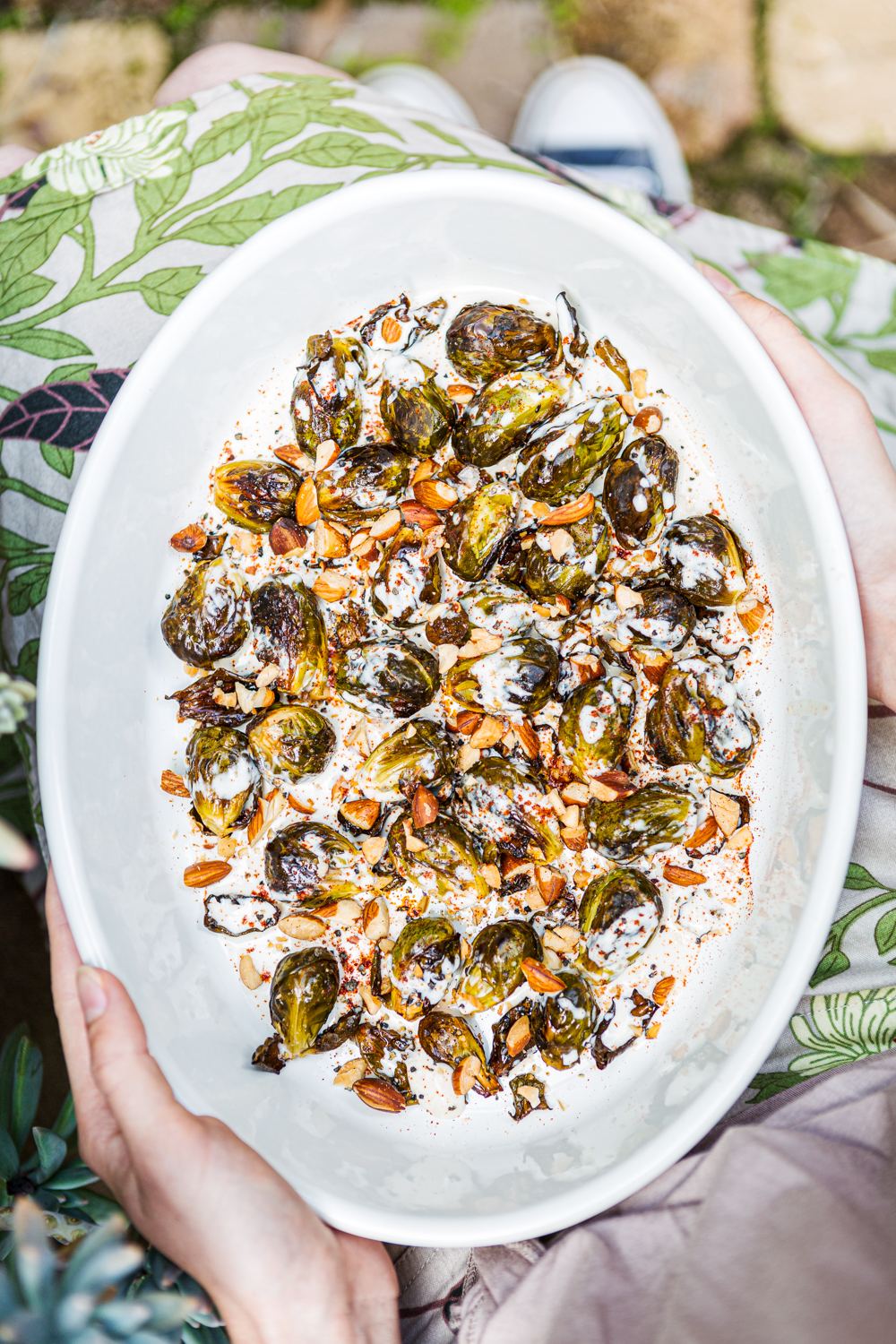 Roasted Brussels Sprouts, Simple Healing Food by Quirky Cooking