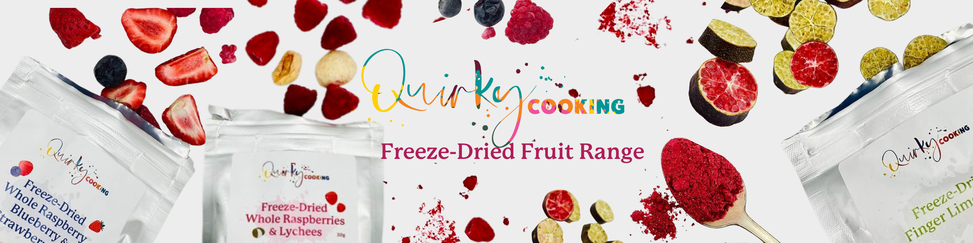 Quirky Cooking, Freeze-Dried Fruit Range