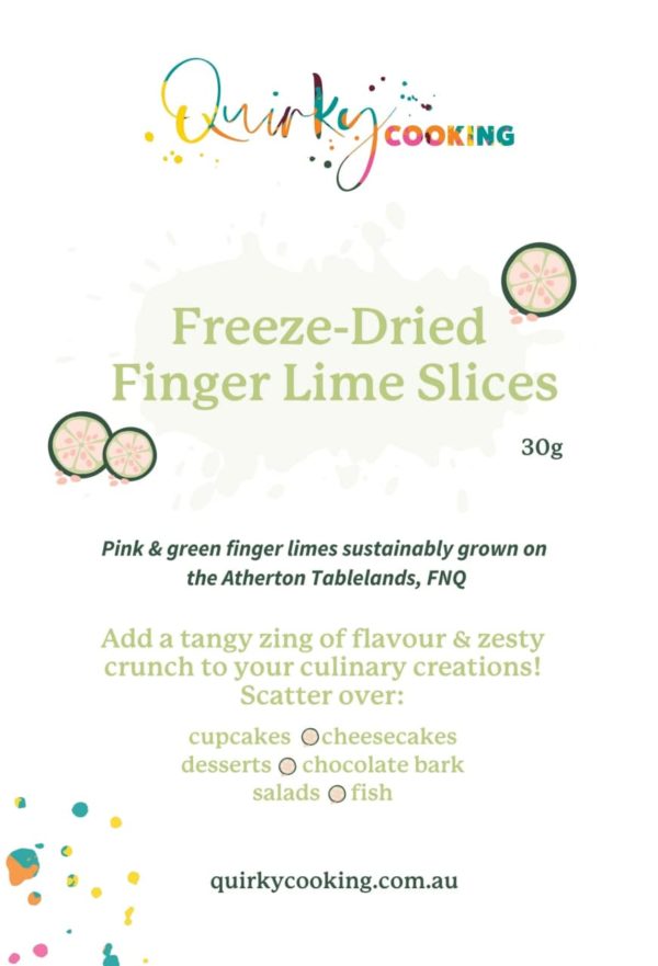 Freeze-Dried Finger Lime Slices,Quirky Cooking