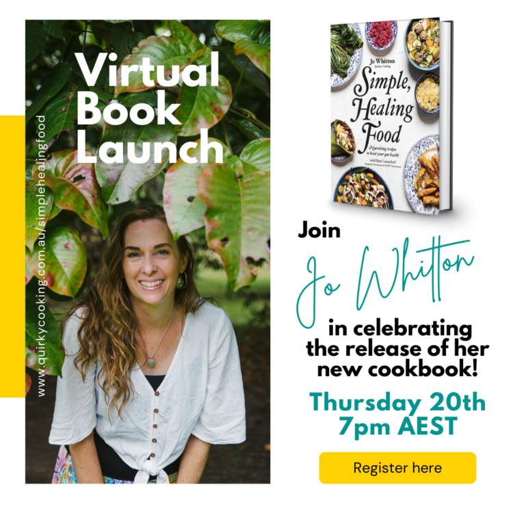 Virtual Book Launch - Simple, Healing Food
