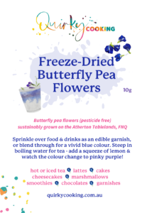 Quirky Cooking, Freeze-Dried Butterfly Pea Flowers